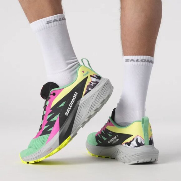 NEW With Tag Salomon Sense Ride 5 Trail-Running Shoes Martina LTD Women's Size 9 - Picture 8 of 12